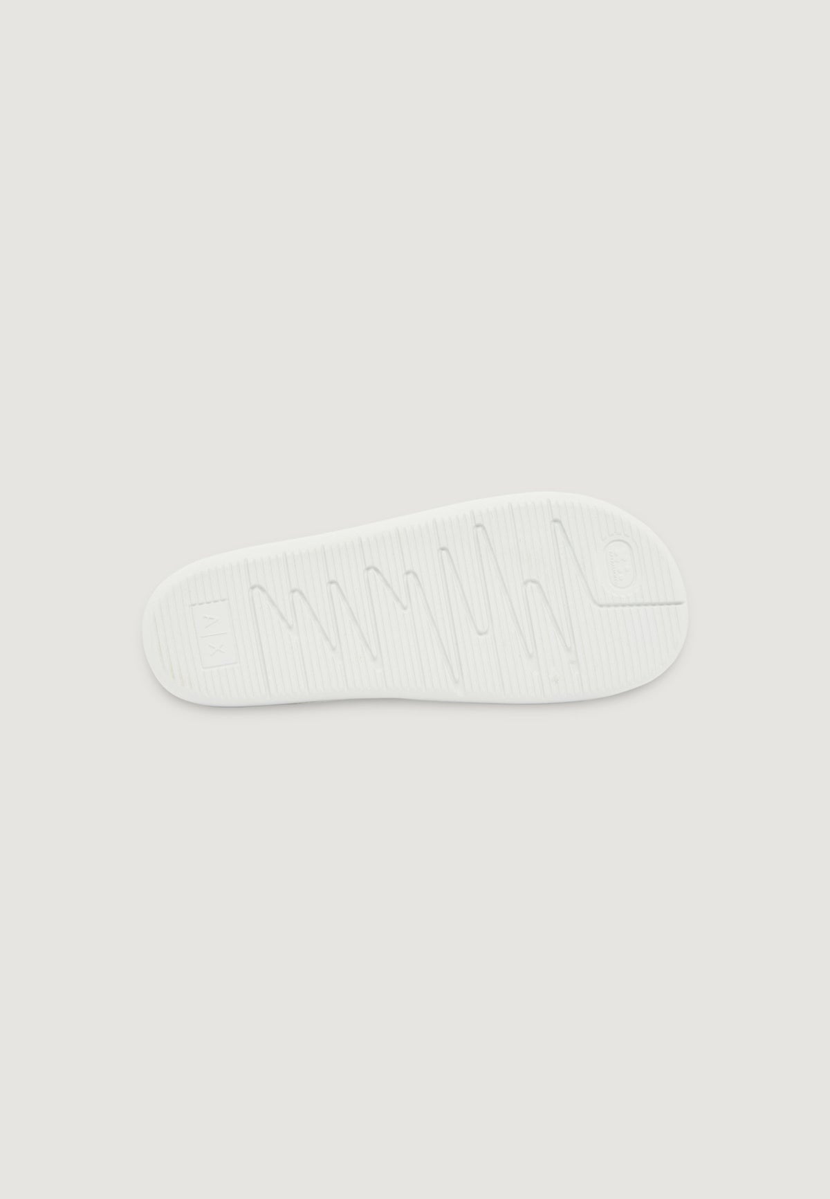 Armani Exchange Rubberen Slippers – Wit