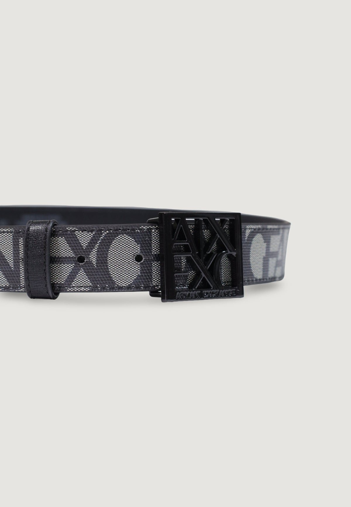 Armani Exchange Katoenen Riem – Grijs / Zwart