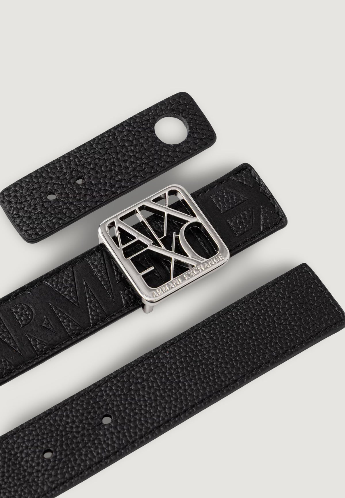 Armani Exchange Polyester Riem Dames – Zwart