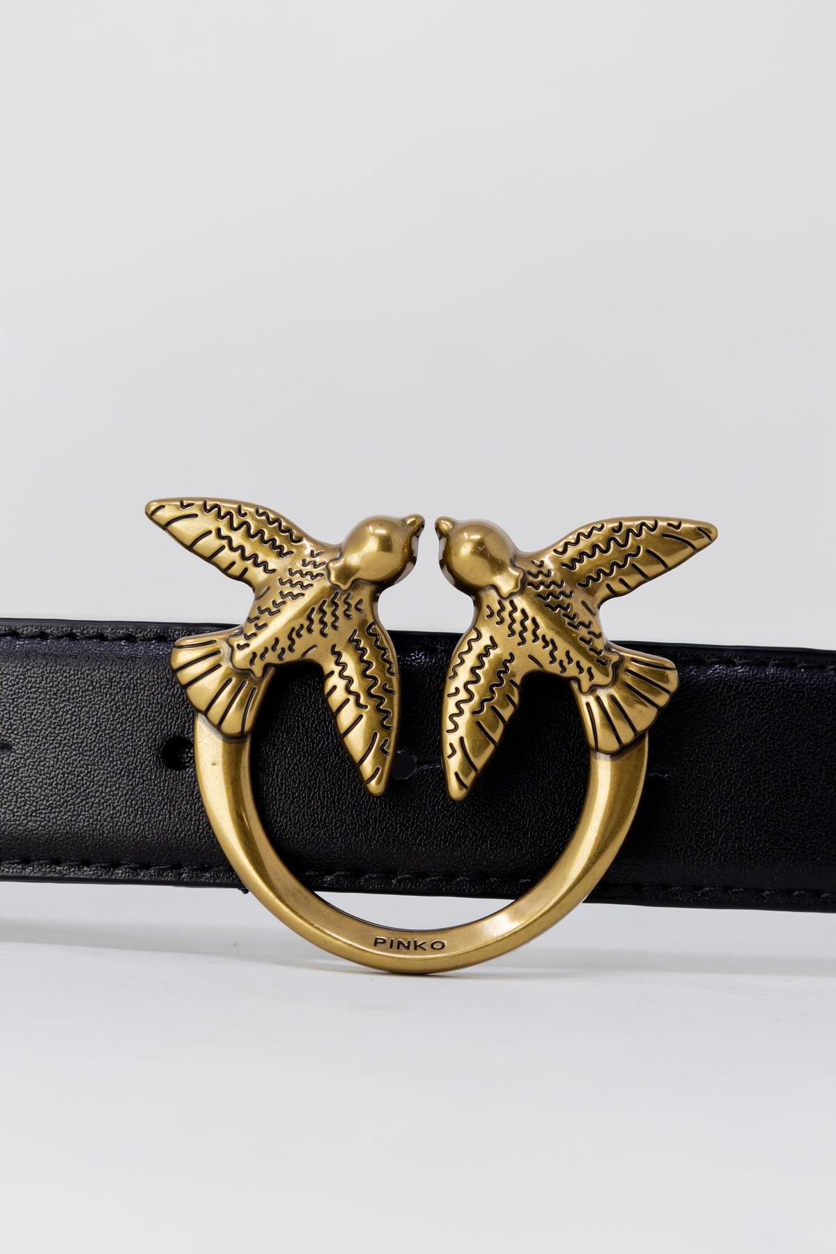 Pinko Love Berry H3 Riem – Zwart