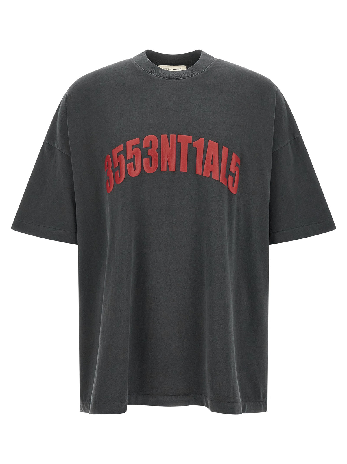 Fear of God Essentials T-shirt met Chicago-print – Antraciet