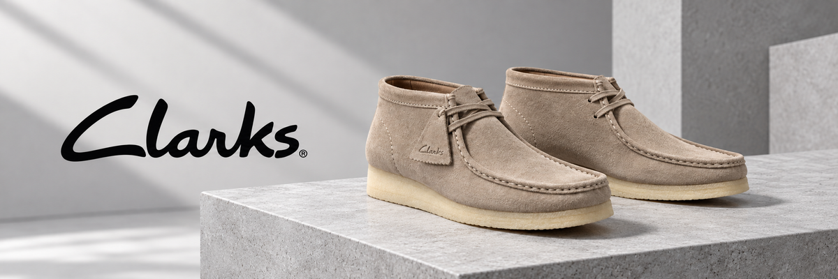 Clarks Wallabee schoenen – beige suède Clarks Originals