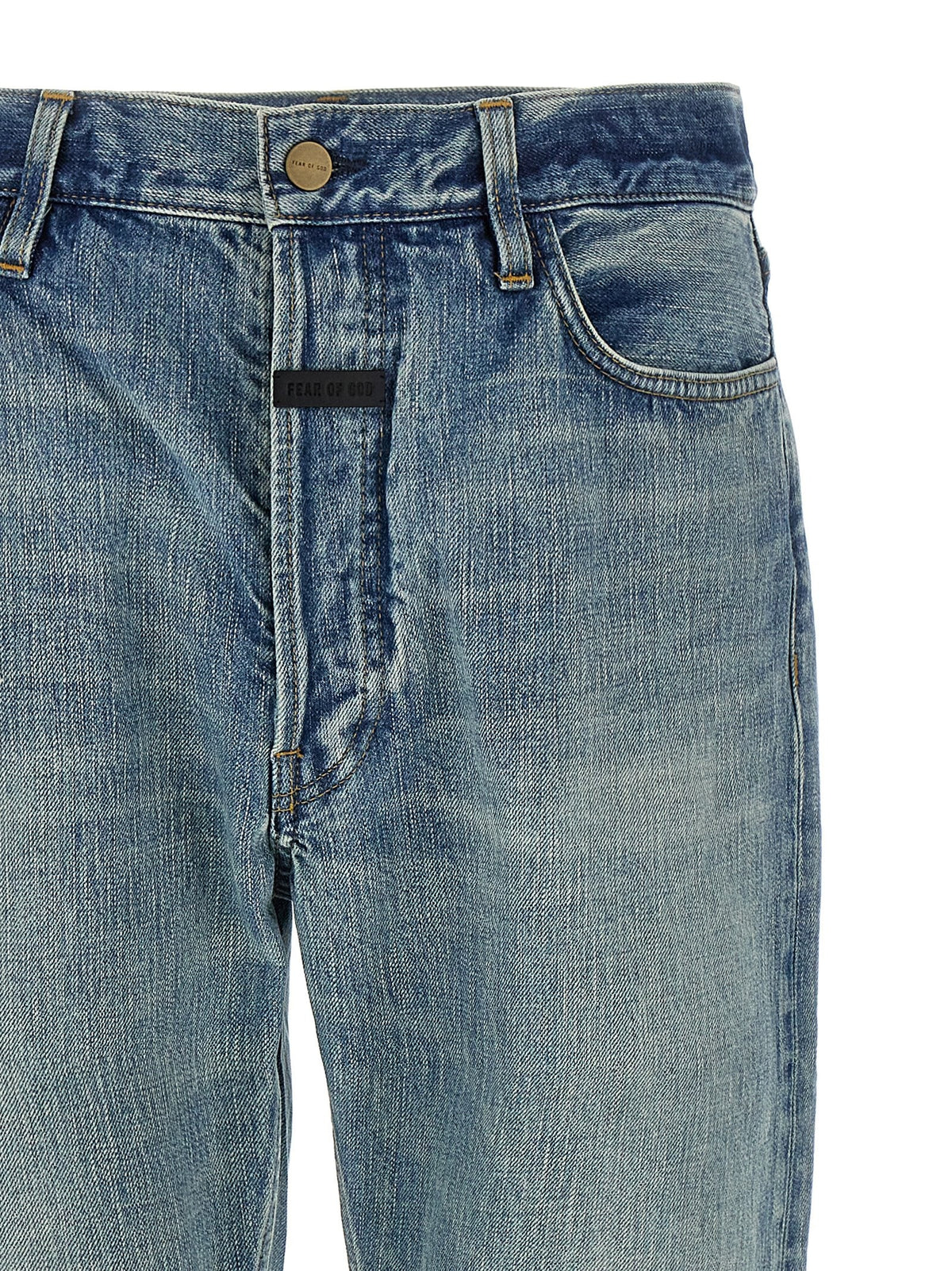 Fear of God Rechte jeans – Lichtblauw