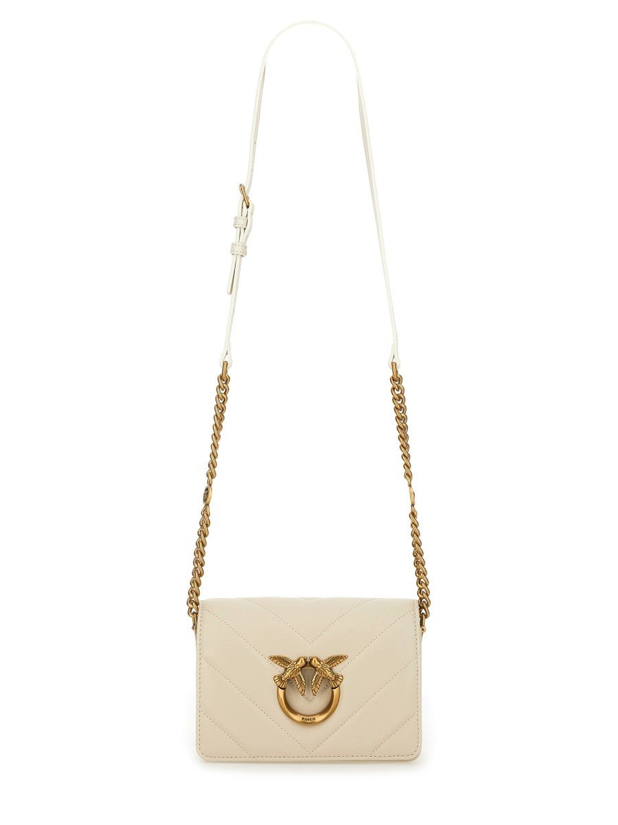 Pinko Mini Love Bag Click Crossbodytas – Ivoor