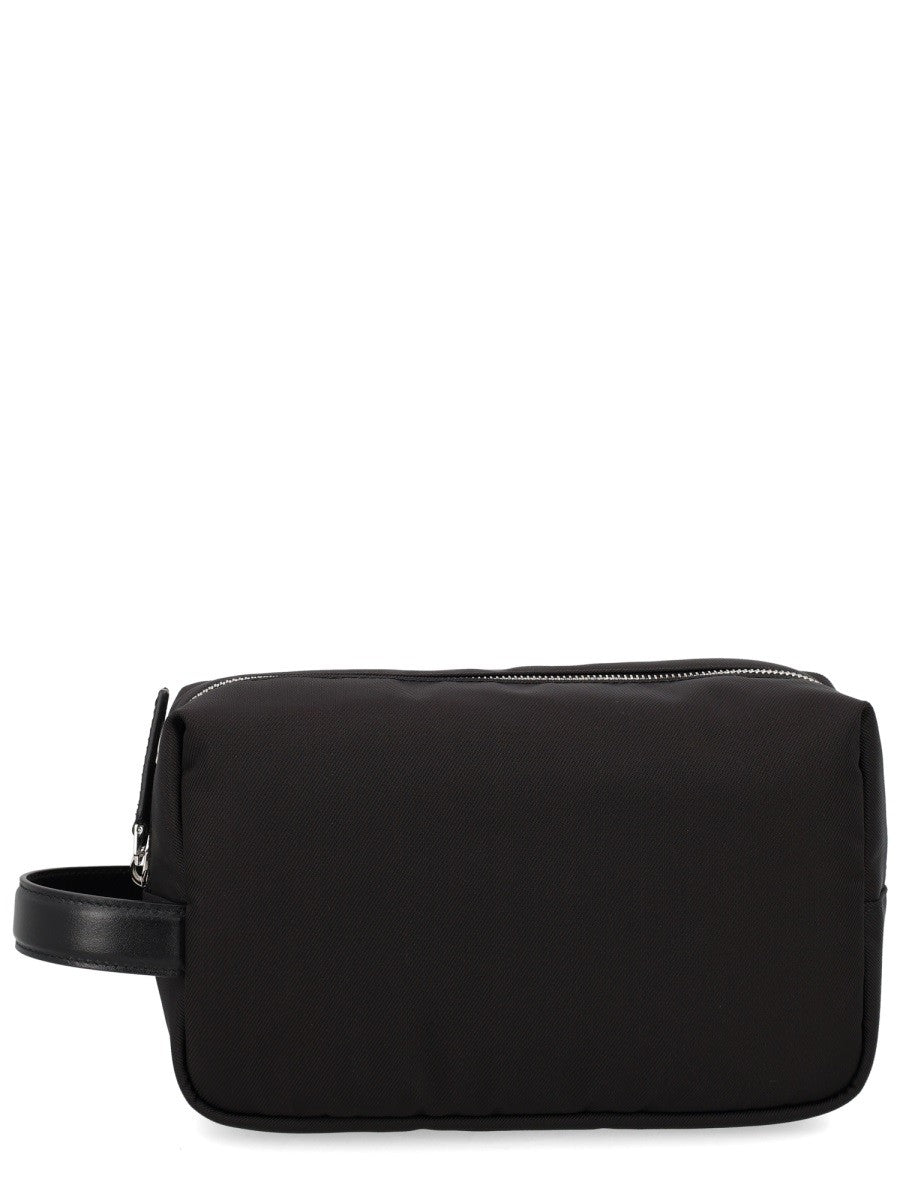 Givenchy Clutch van polyamide met logo – Zwart