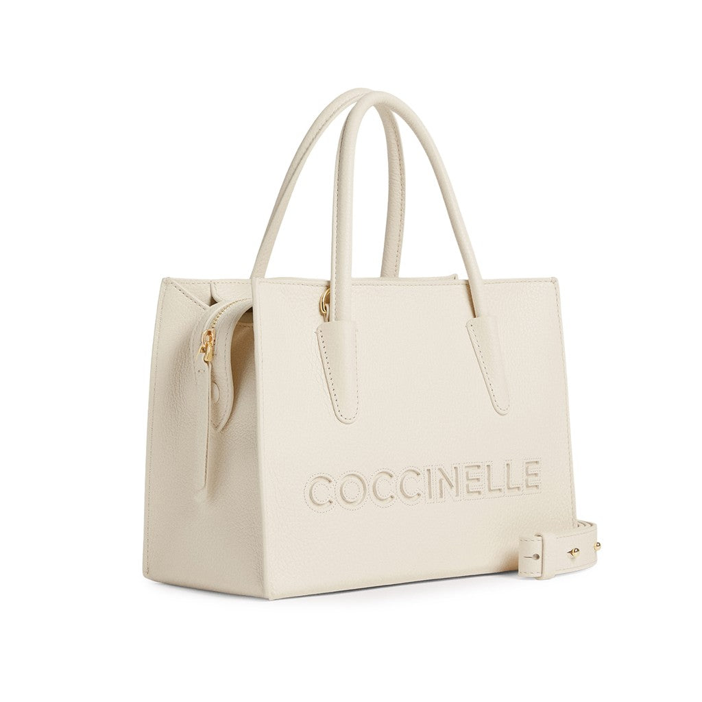 Coccinelle Myrtha26 Handtas – Gebroken wit