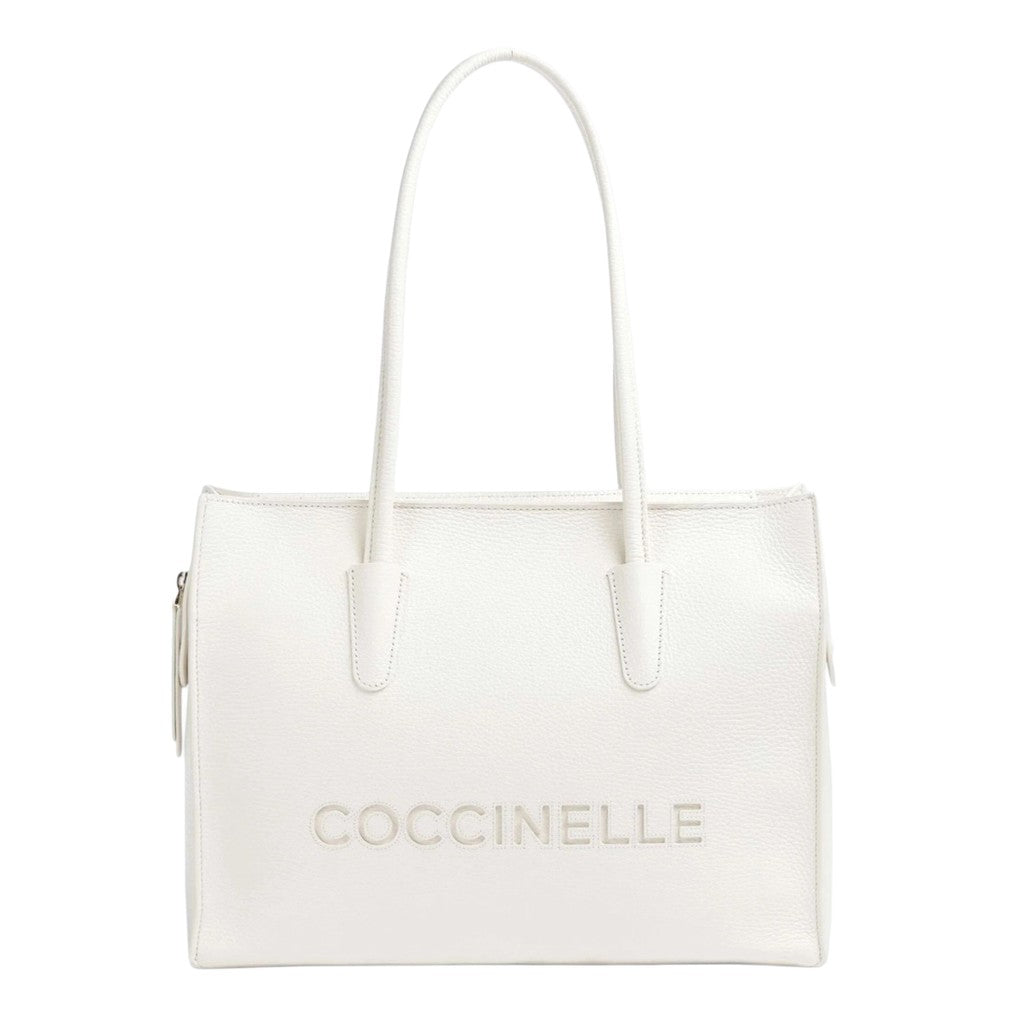 Coccinelle Myrtha26 Medium Shopper – Gebroken wit