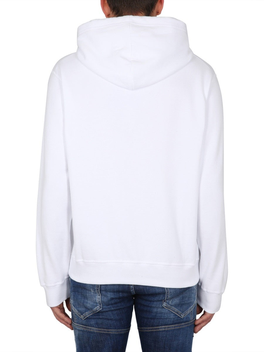 Dsquared2 Cool Fit Hoodie – Wit