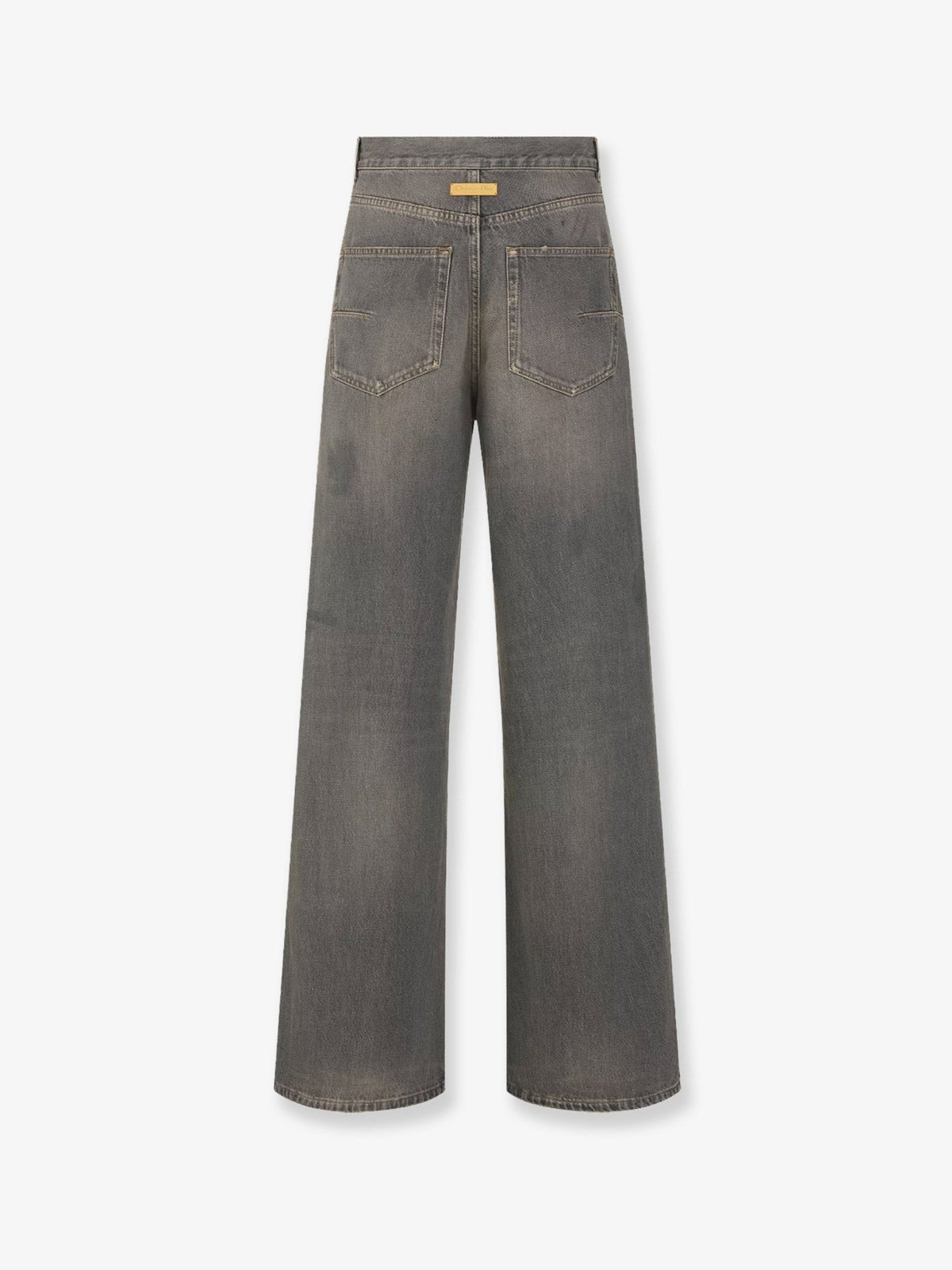 Christian Dior Jeans met washed-out effect – Grijs