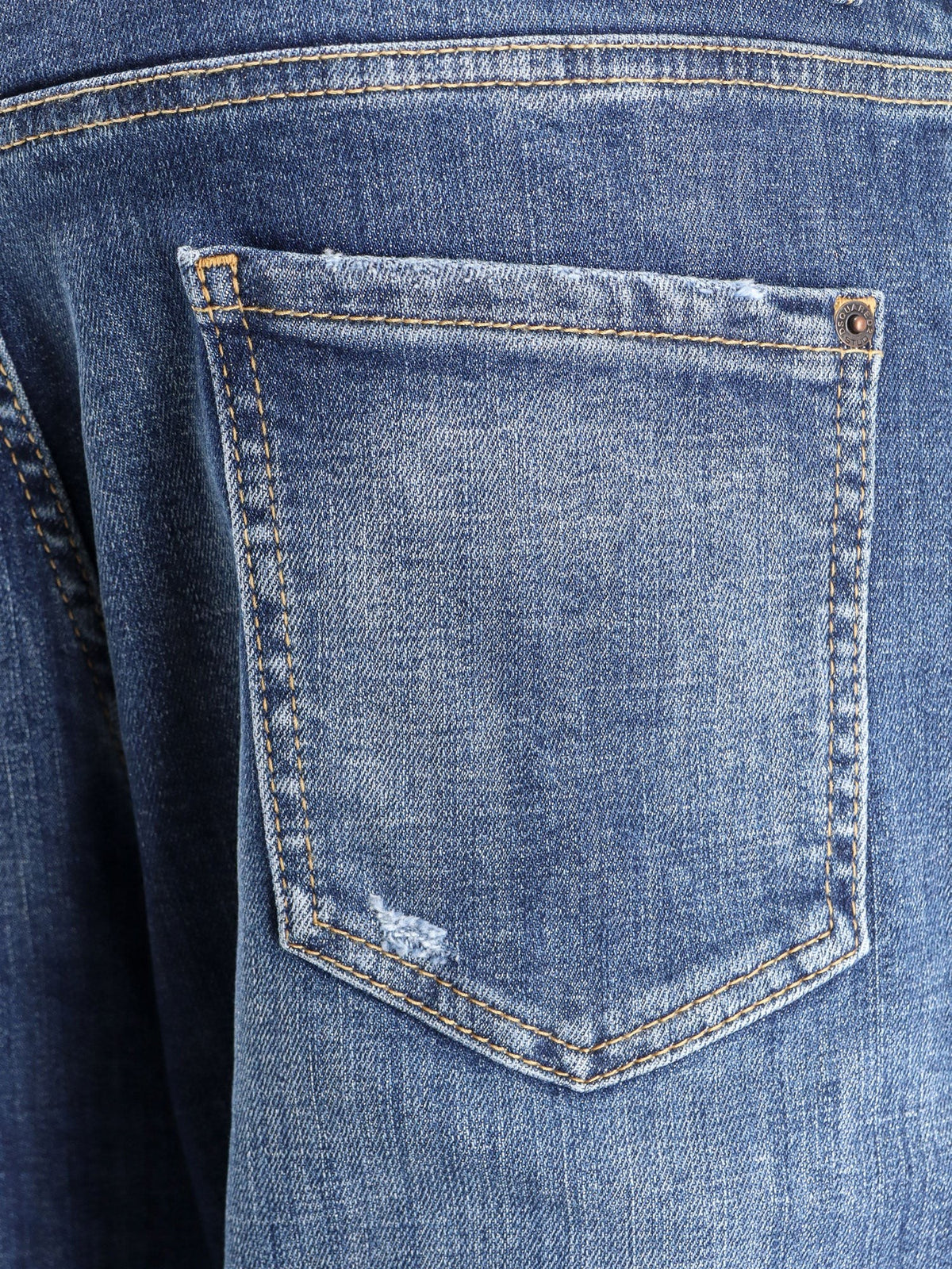 Dsquared2 Distressed Jeans – Donkerblauw
