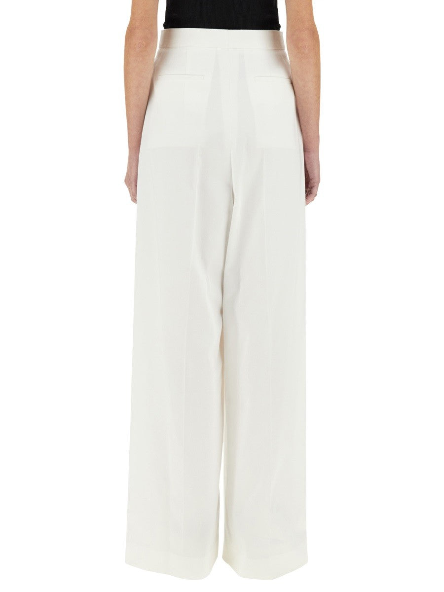 Givenchy Katoenen Plooibroek – Wit