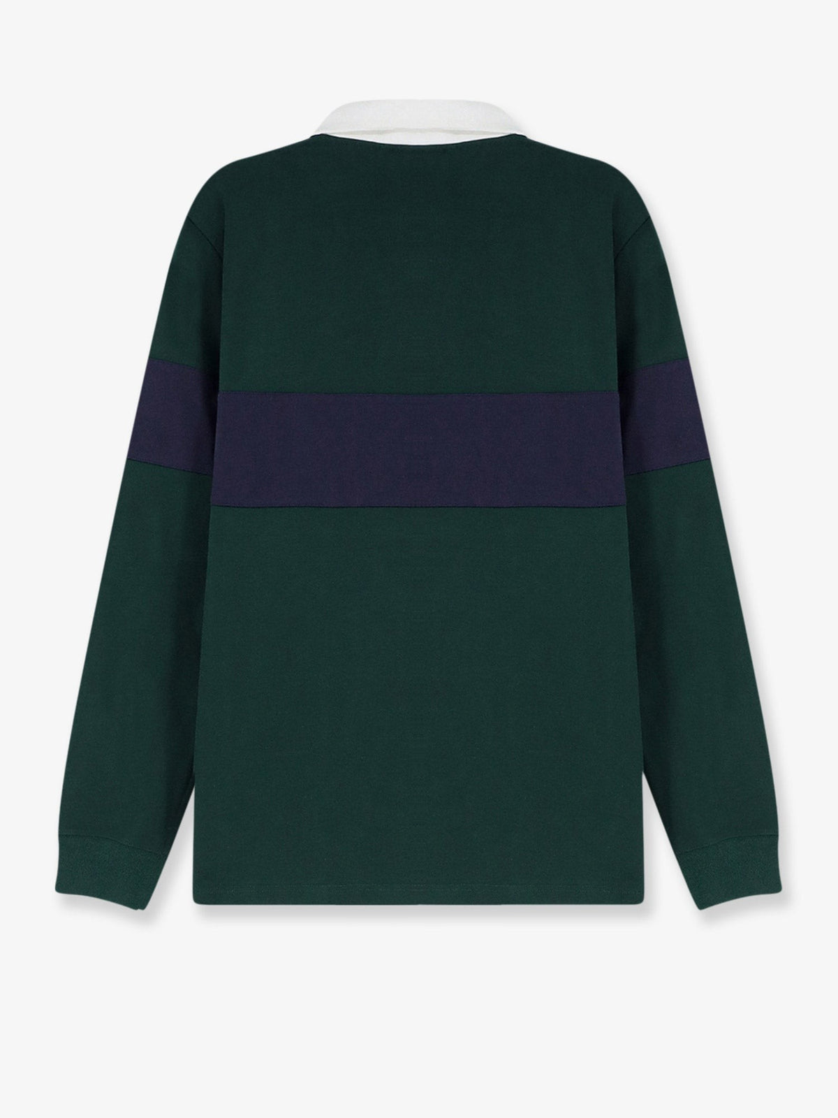 Christian Dior Rugby Polo met Dior-borduursel – Donkergroen