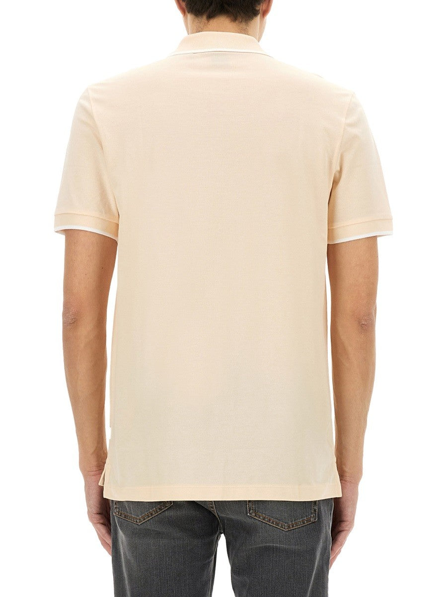 Boss Katoenen Polo – Roze
