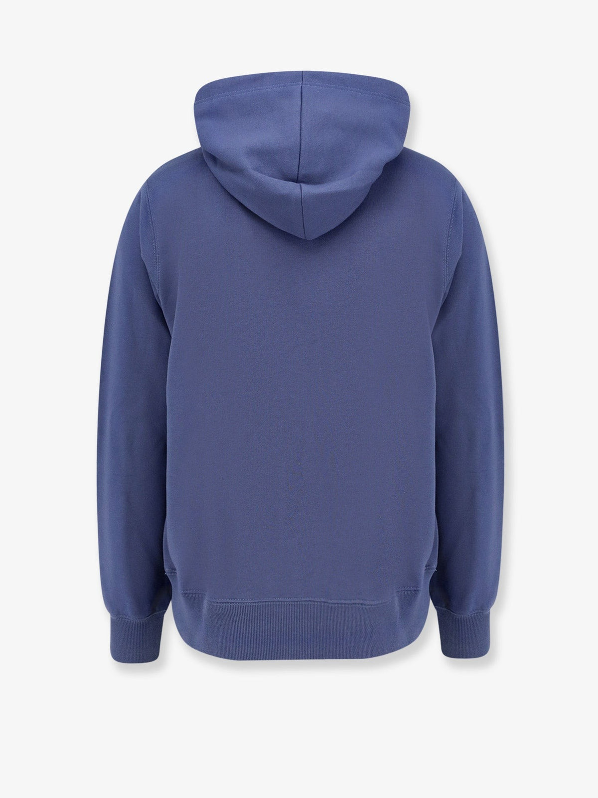 Christian Dior Katoenen Hoodie met geborduurd logo – Middenblauw
