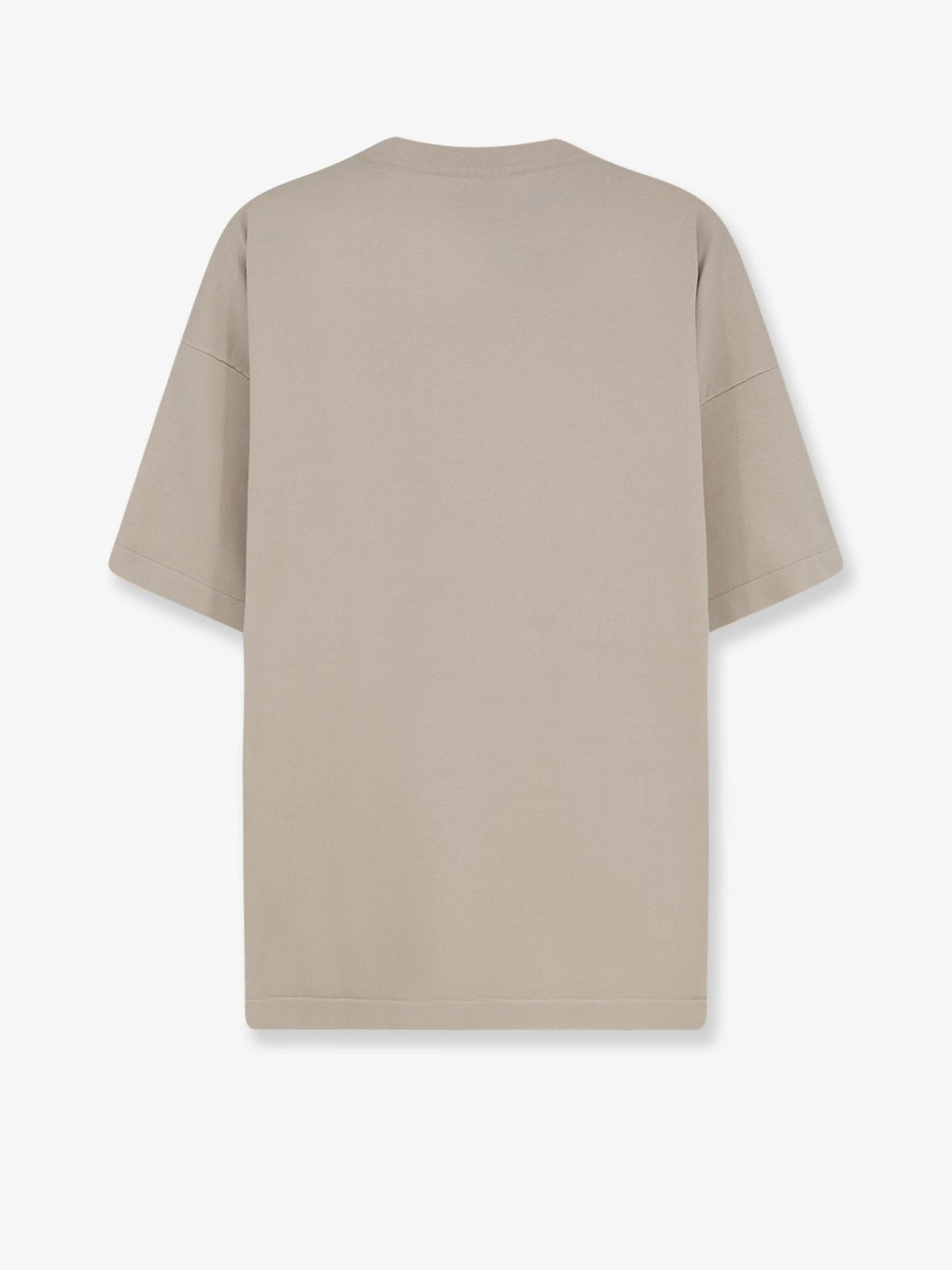 Christian Dior Gebreid T-shirt met logo – Beige
