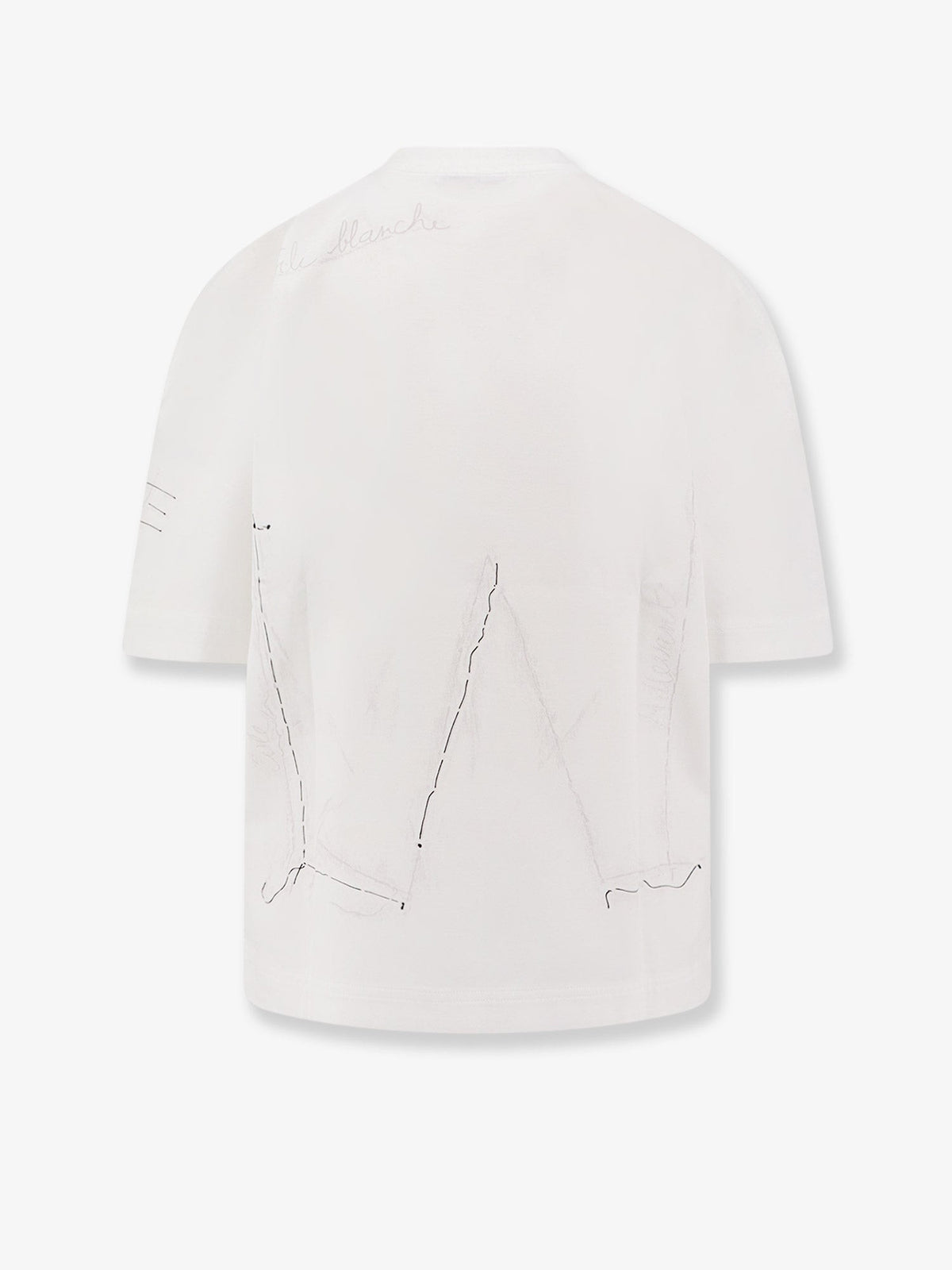 Givenchy T-shirt met logoprint – Wit