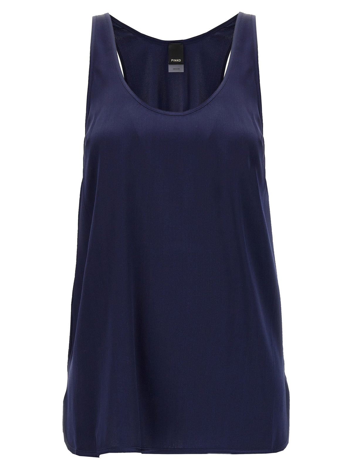 Pinko Zijden top – Marineblauw