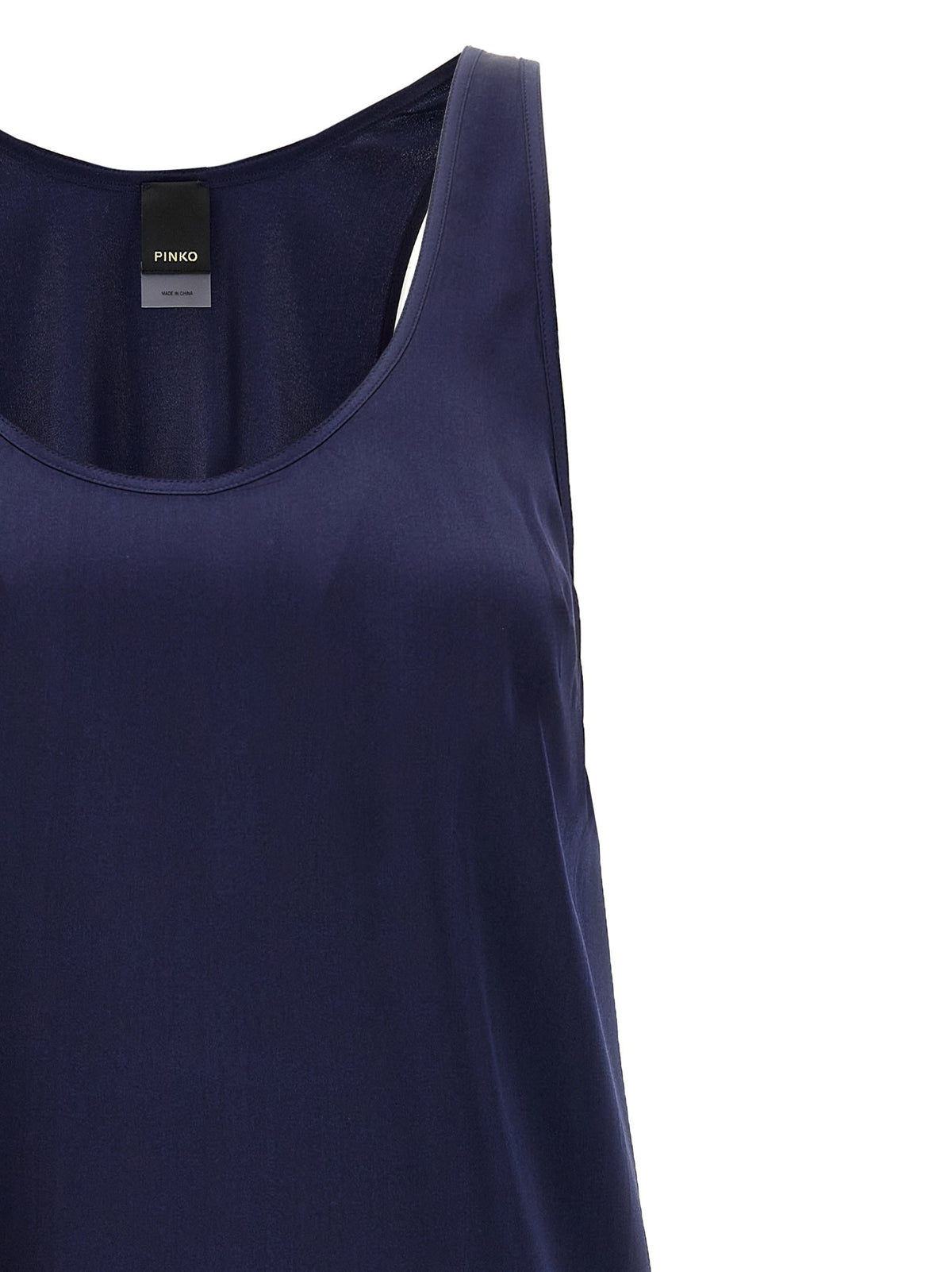 Pinko Zijden top – Marineblauw