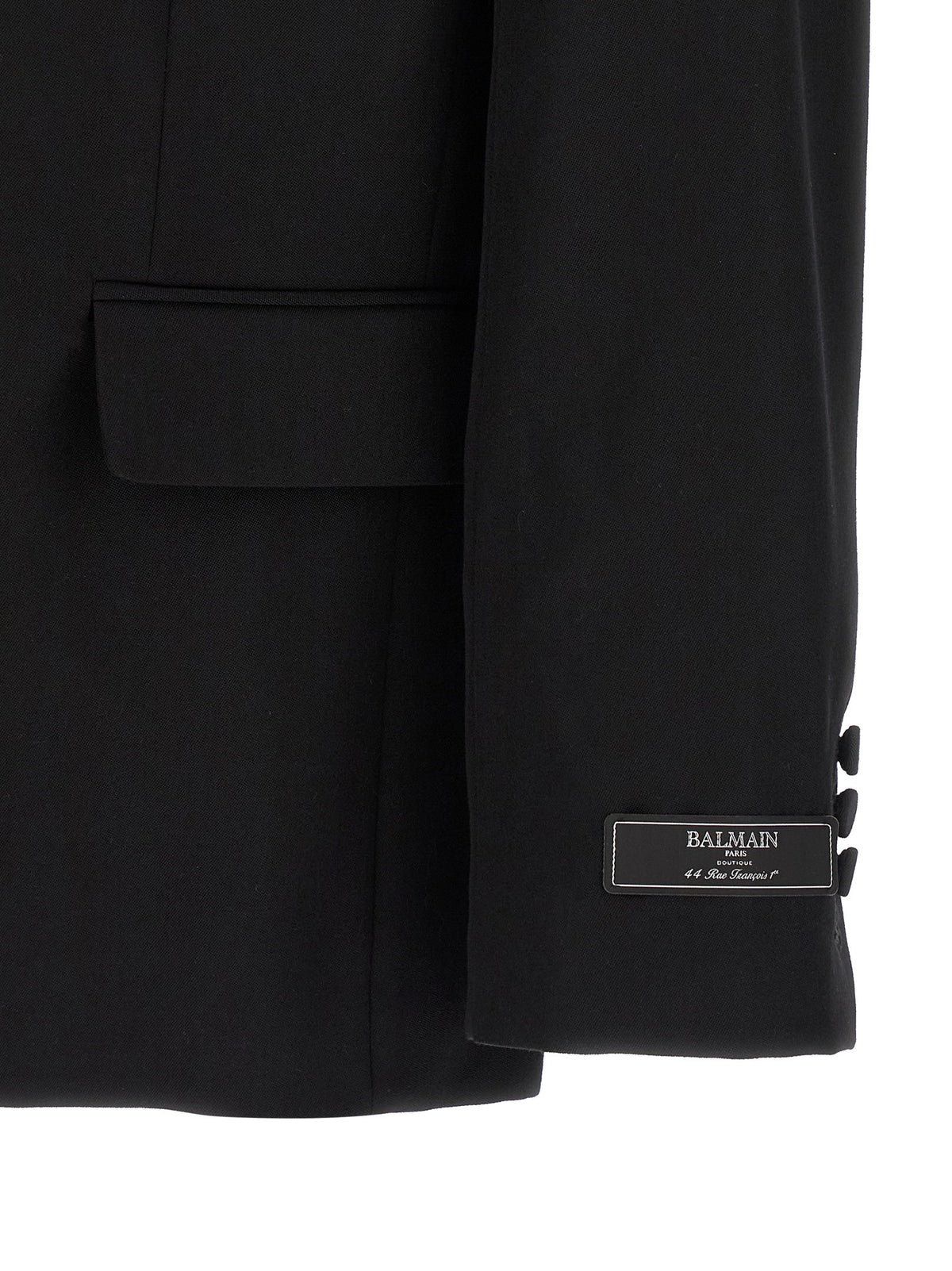 Balmain Blazer met Kristallen – Zwart