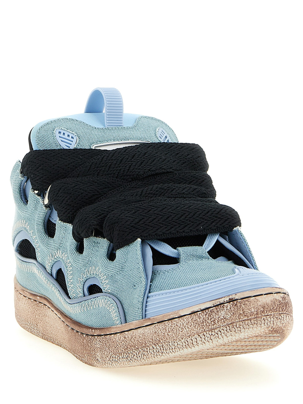 Lanvin Curb Sneakers – Lichtblauw