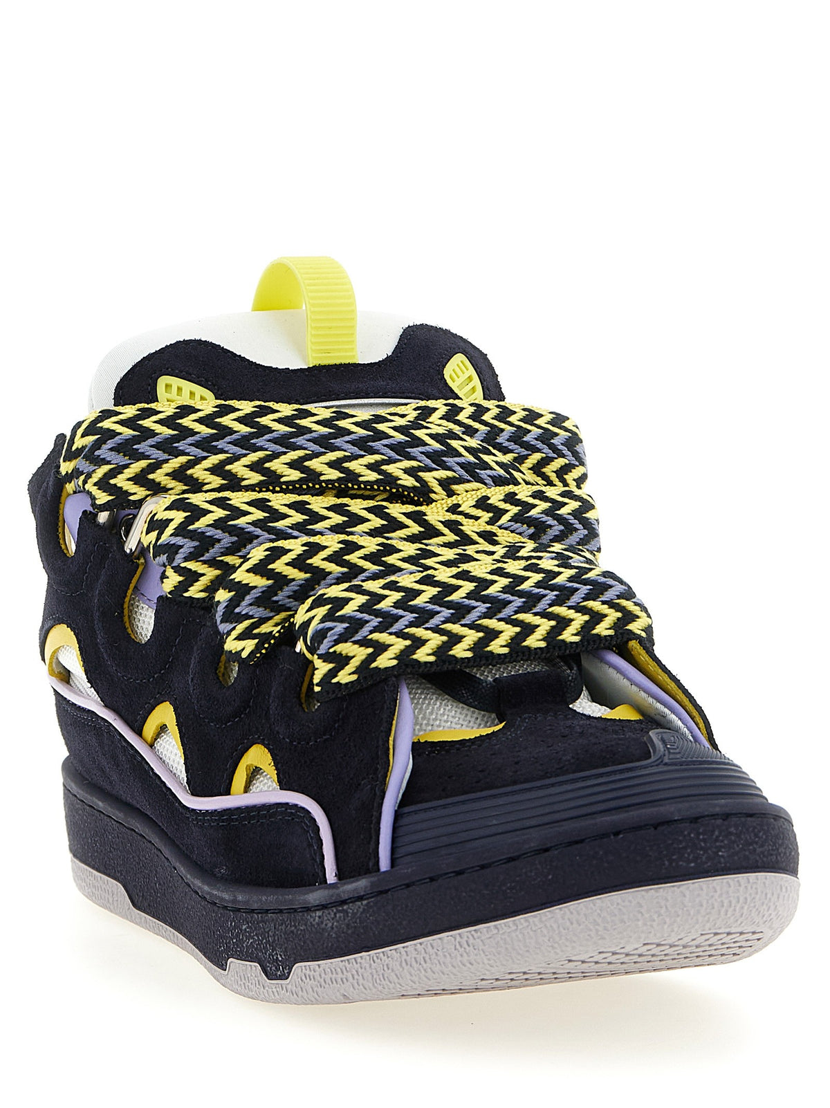 Lanvin Curb Sneakers – Marineblauw