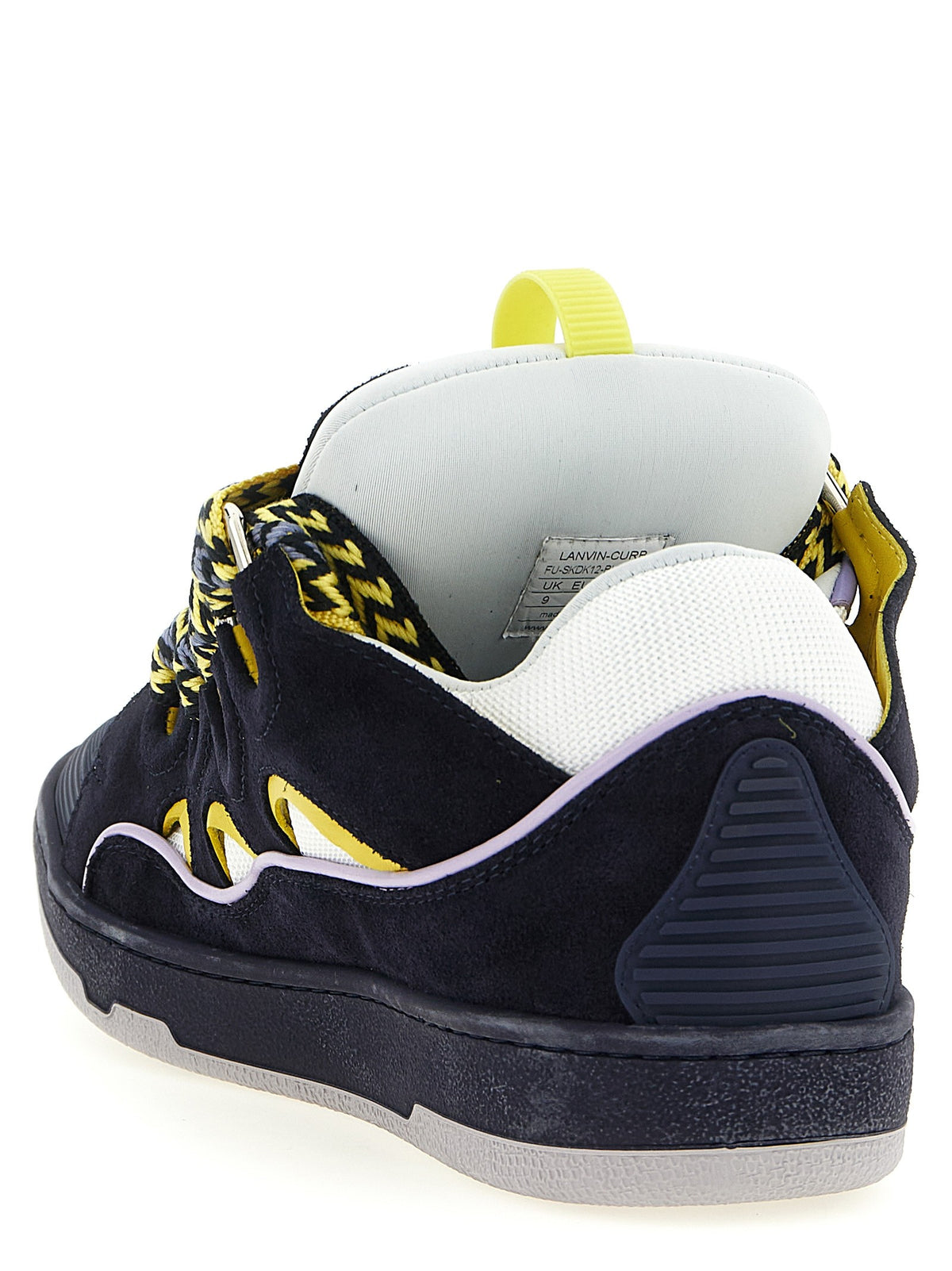 Lanvin Curb Sneakers – Marineblauw
