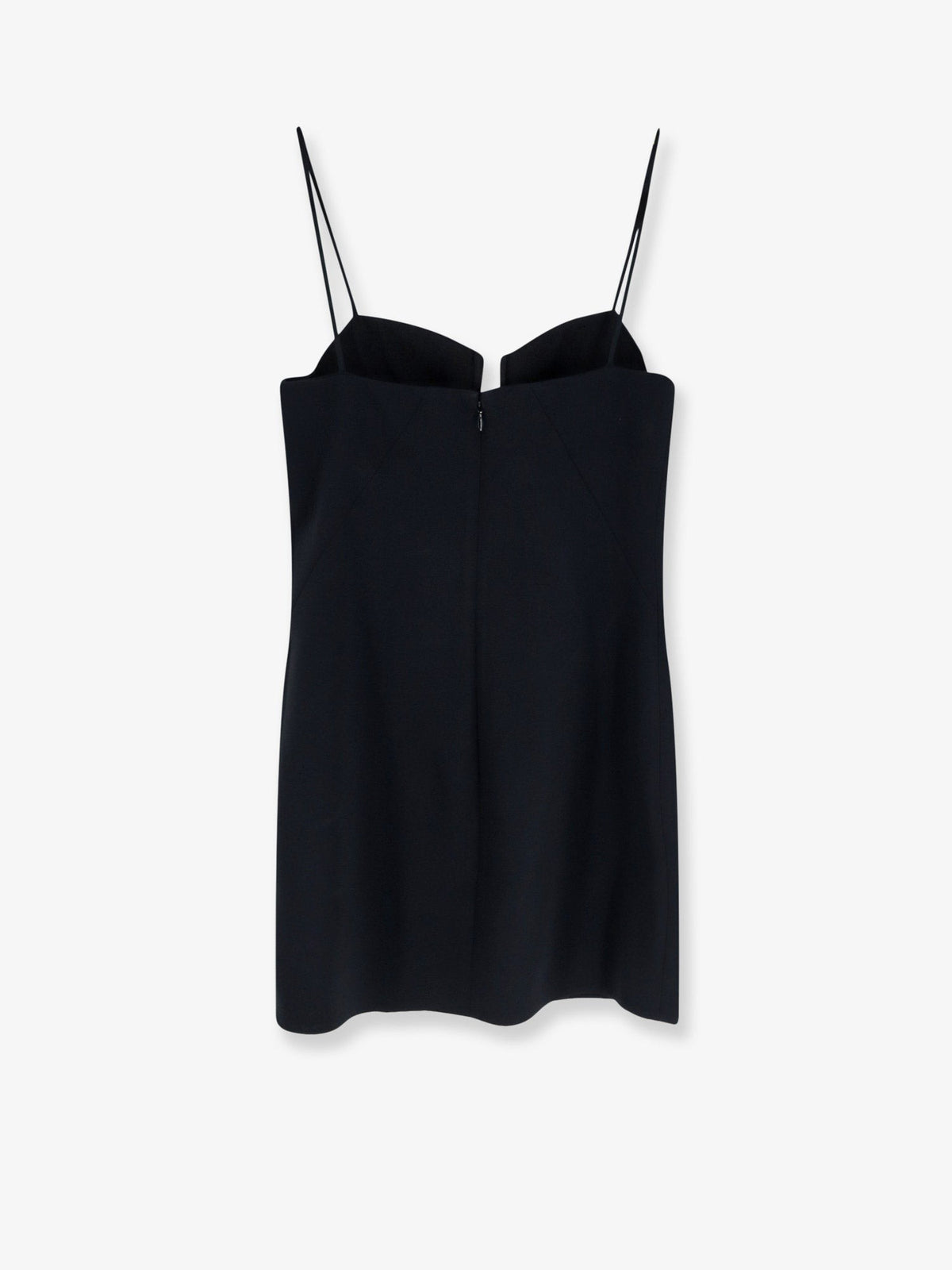 Givenchy Satijnen Mini-jurk met uitsparingen – Zwart