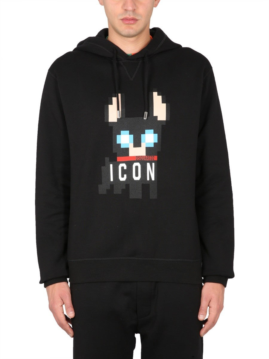 Dsquared2 Cyrus Cool Sweater Heren – Zwart