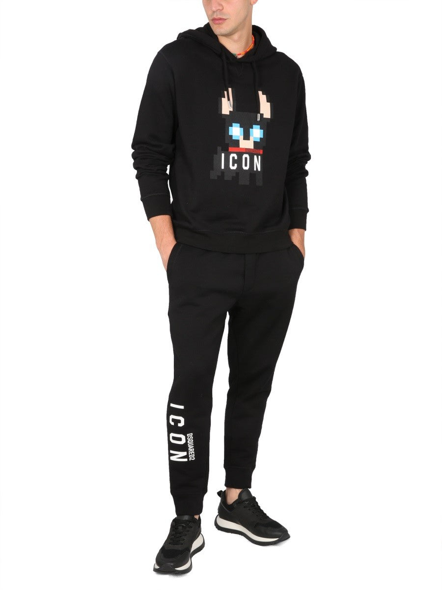 Dsquared2 Cyrus Cool Sweater Heren – Zwart