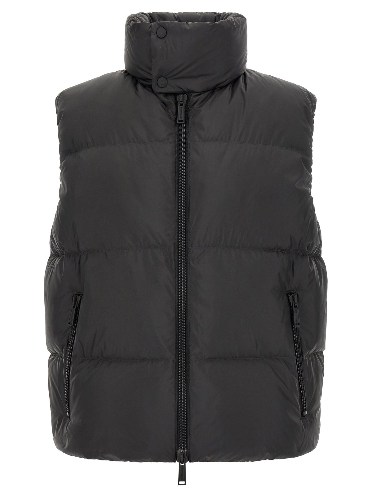 Dsquared2 Bodywarmer met D2-logo – Zwart