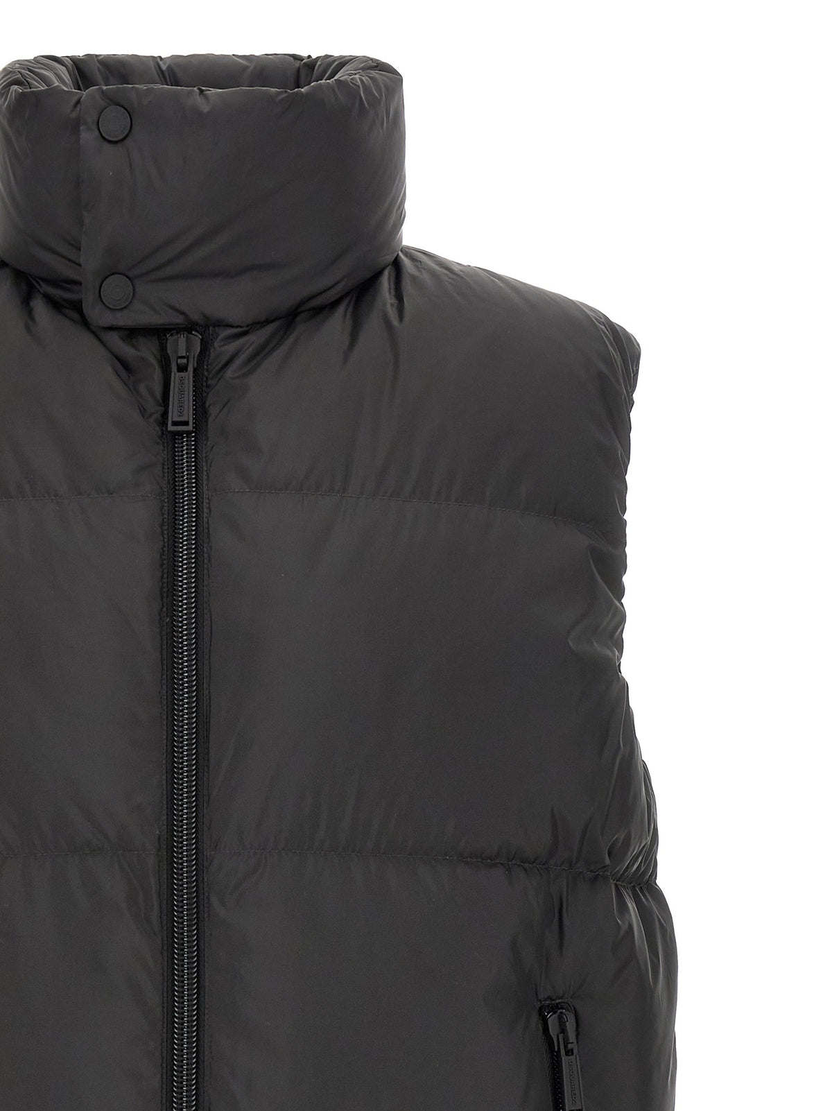 Dsquared2 Bodywarmer met D2-logo – Zwart