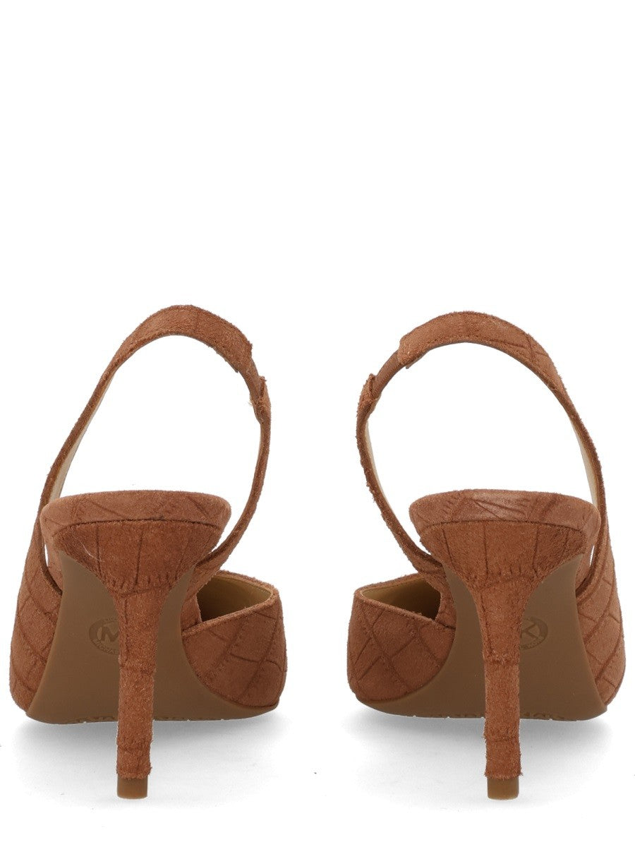 Michael Kors Alina Flex Slingback pumps – Cognac