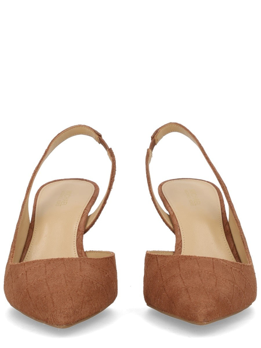 Michael Kors Alina Flex Slingback pumps – Cognac