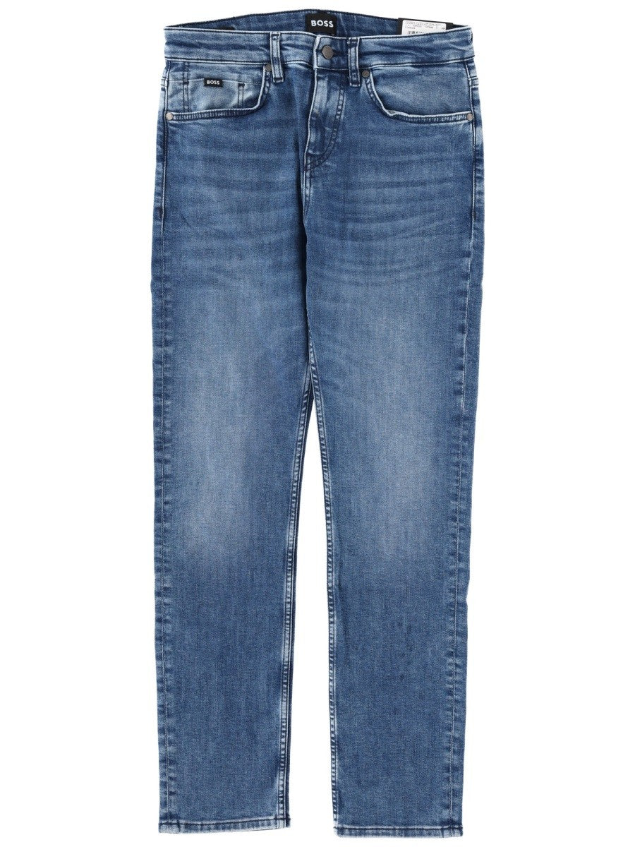 Boss Delaware Jeans – Middenblauw