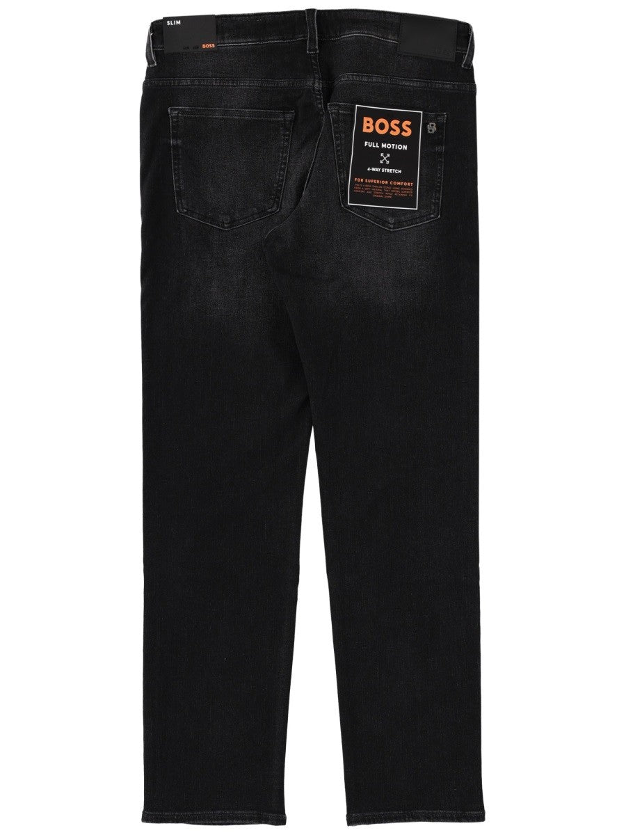 Boss Delaware Jeans – Zwart