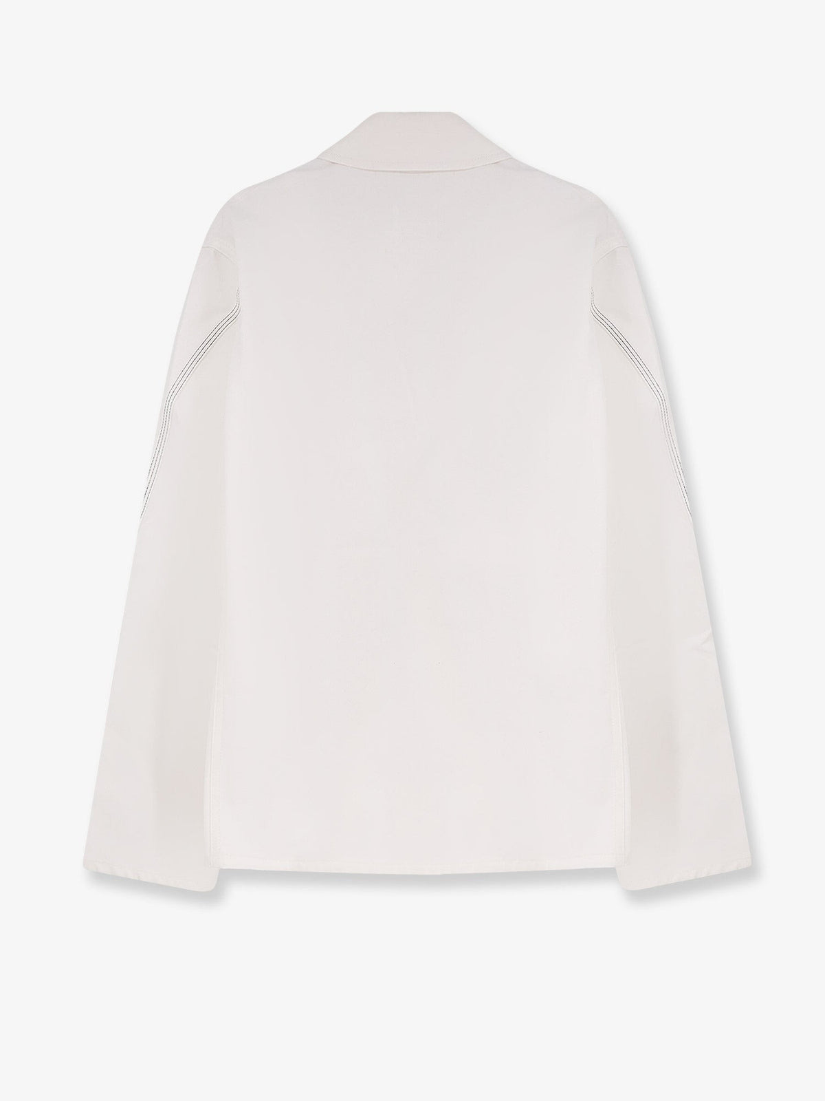 Givenchy Spijkerjas met logo in letters – Wit
