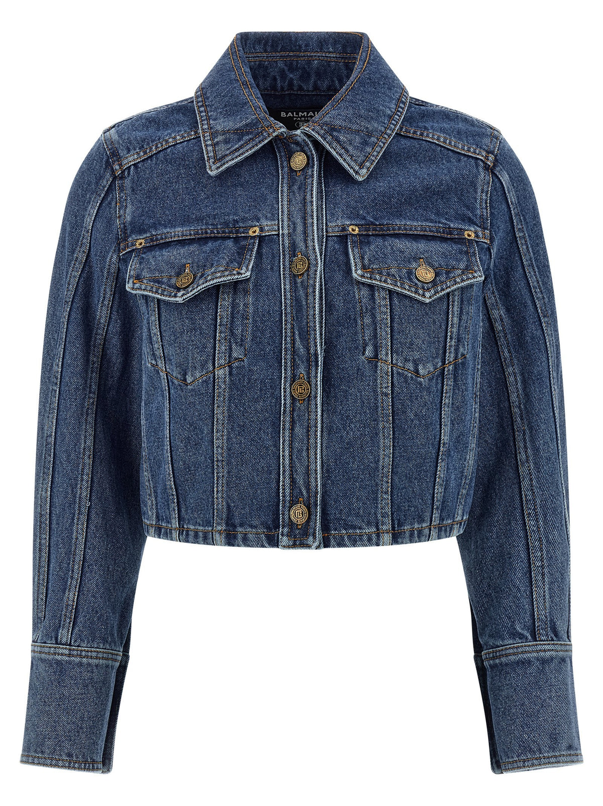 Balmain Spijkerjack Dames – Donkerblauw