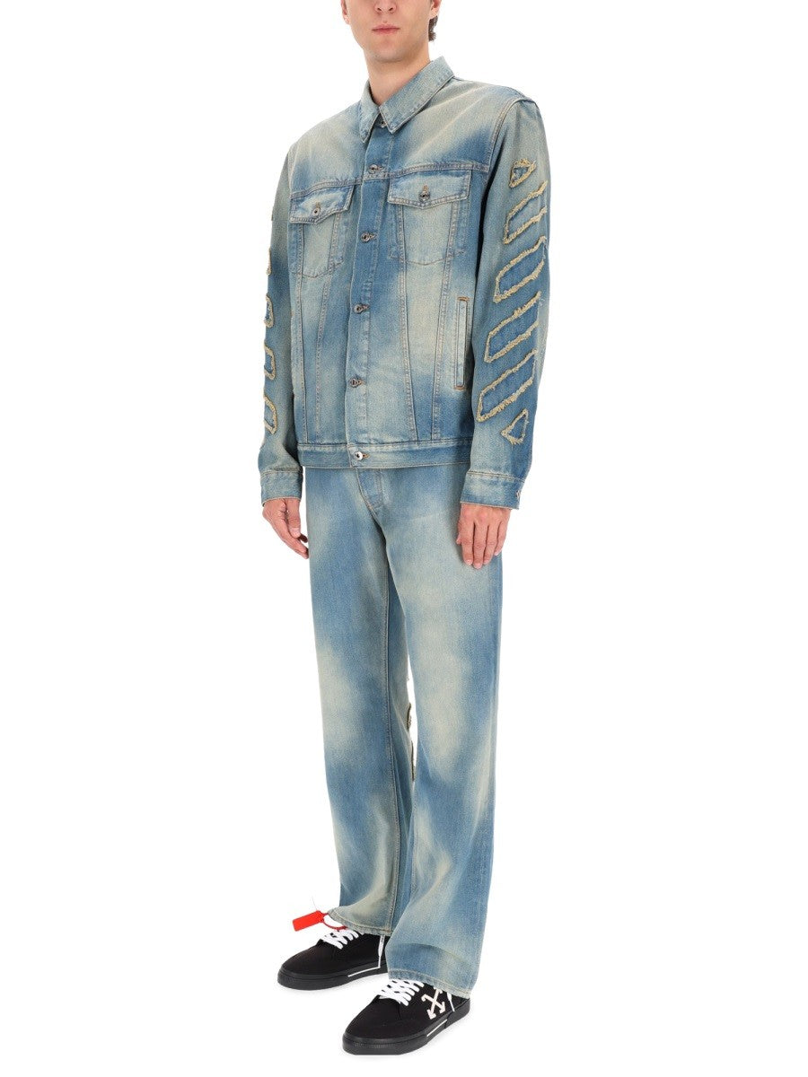 Off-White Spijkerjas – Lichtblauw