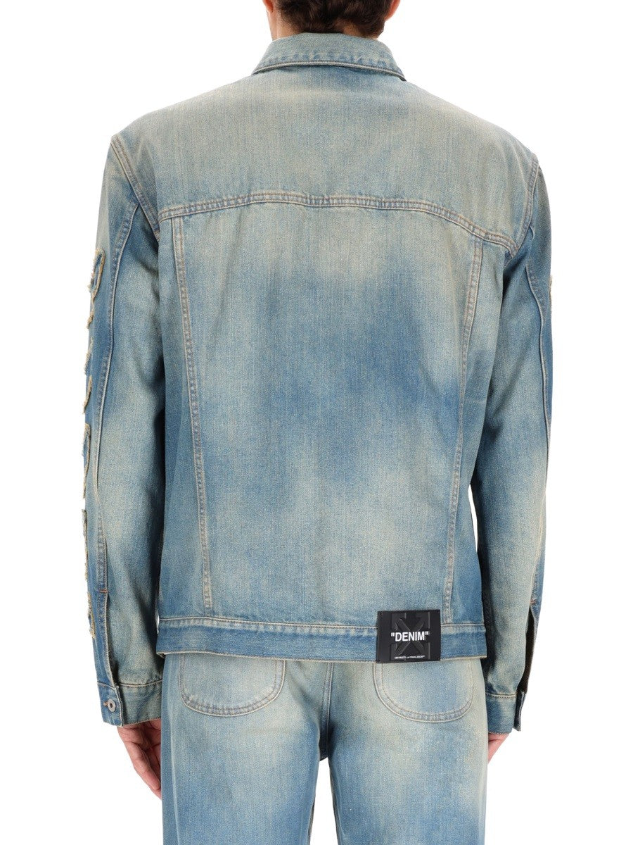 Off-White Spijkerjas – Lichtblauw