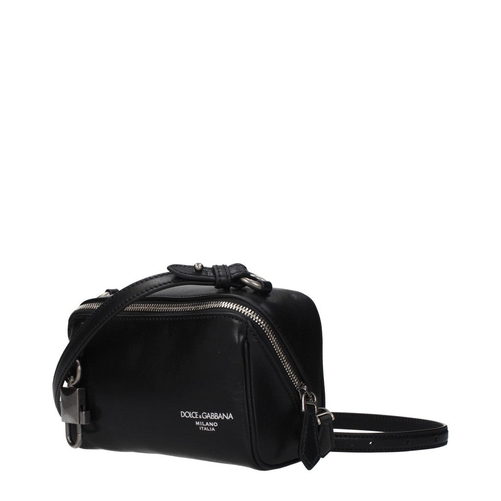 Dolce & Gabbana Leren schoudertas Dames – Zwart