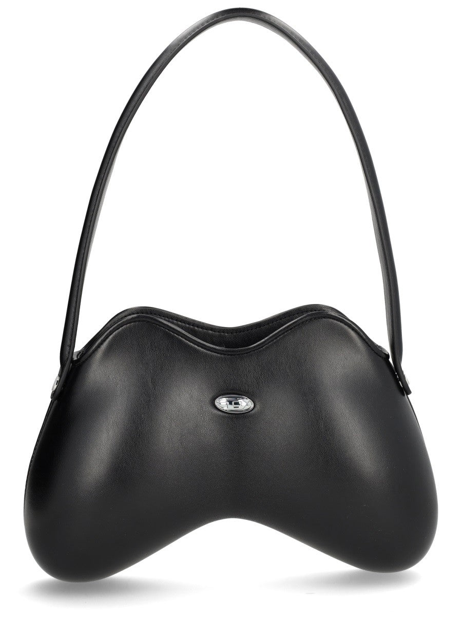 Diesel Double-D Schoudertas – Zwart