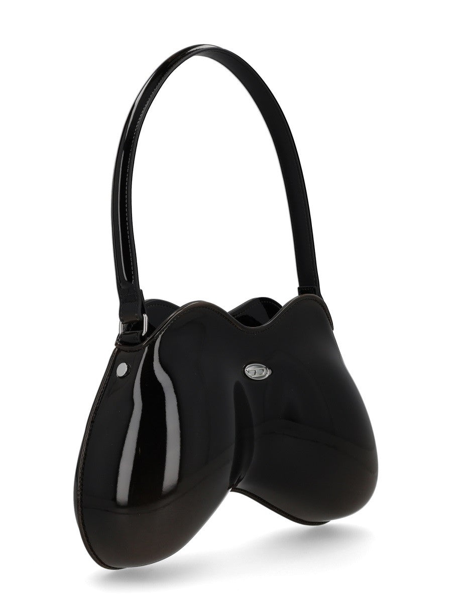 Diesel Double-D Schoudertas – Zwart
