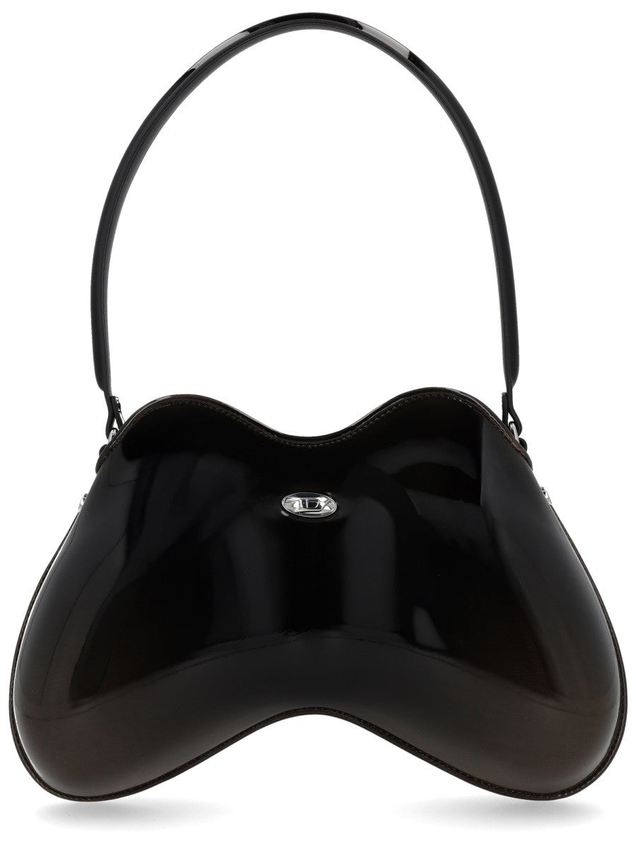 Diesel Double-D Schoudertas – Zwart