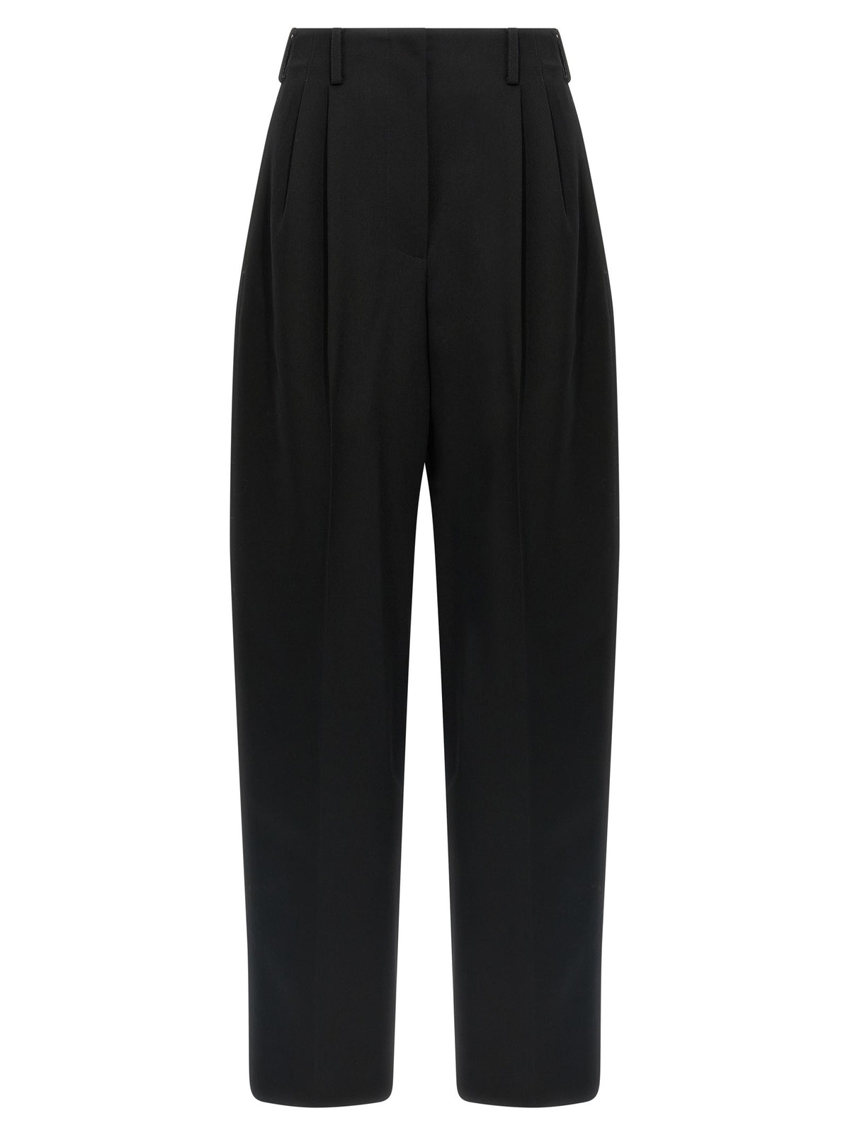 Givenchy Wollen Broek met dubbele plooi – Zwart