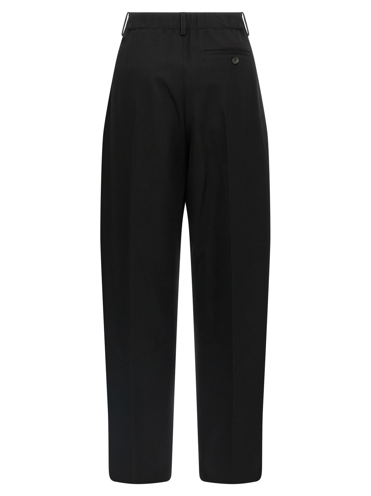 Givenchy Wollen Broek met dubbele plooi – Zwart