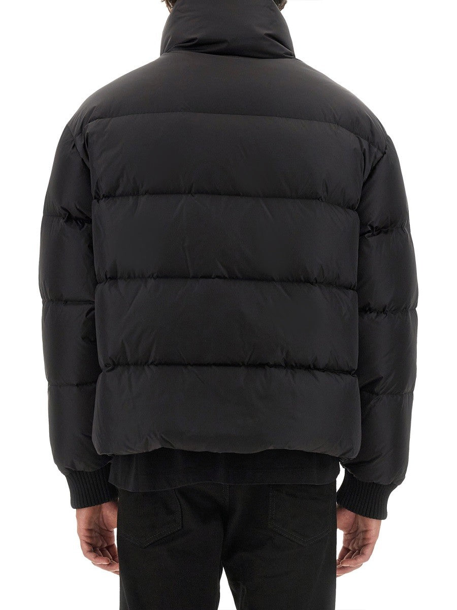 Dsquared2 Donsjas met logo – Zwart