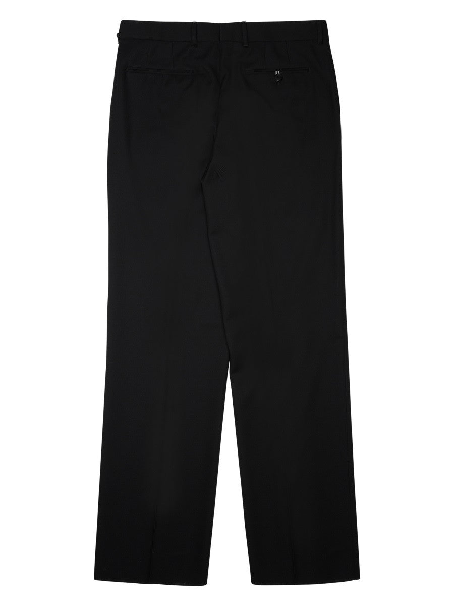 Christian Dior Wijde Wollen Broek – Zwart