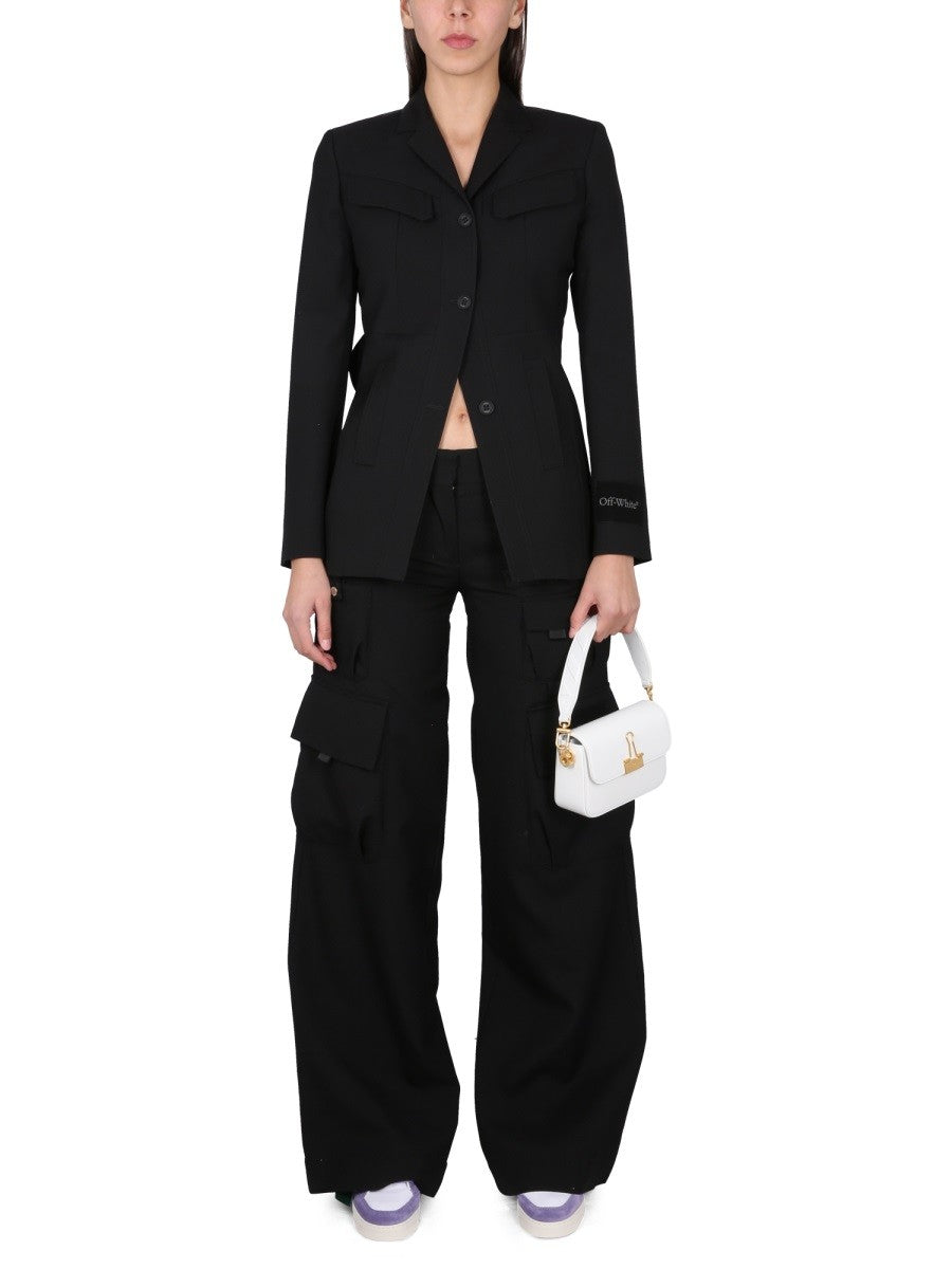Off-White Toybox Dry Blazer – Zwart