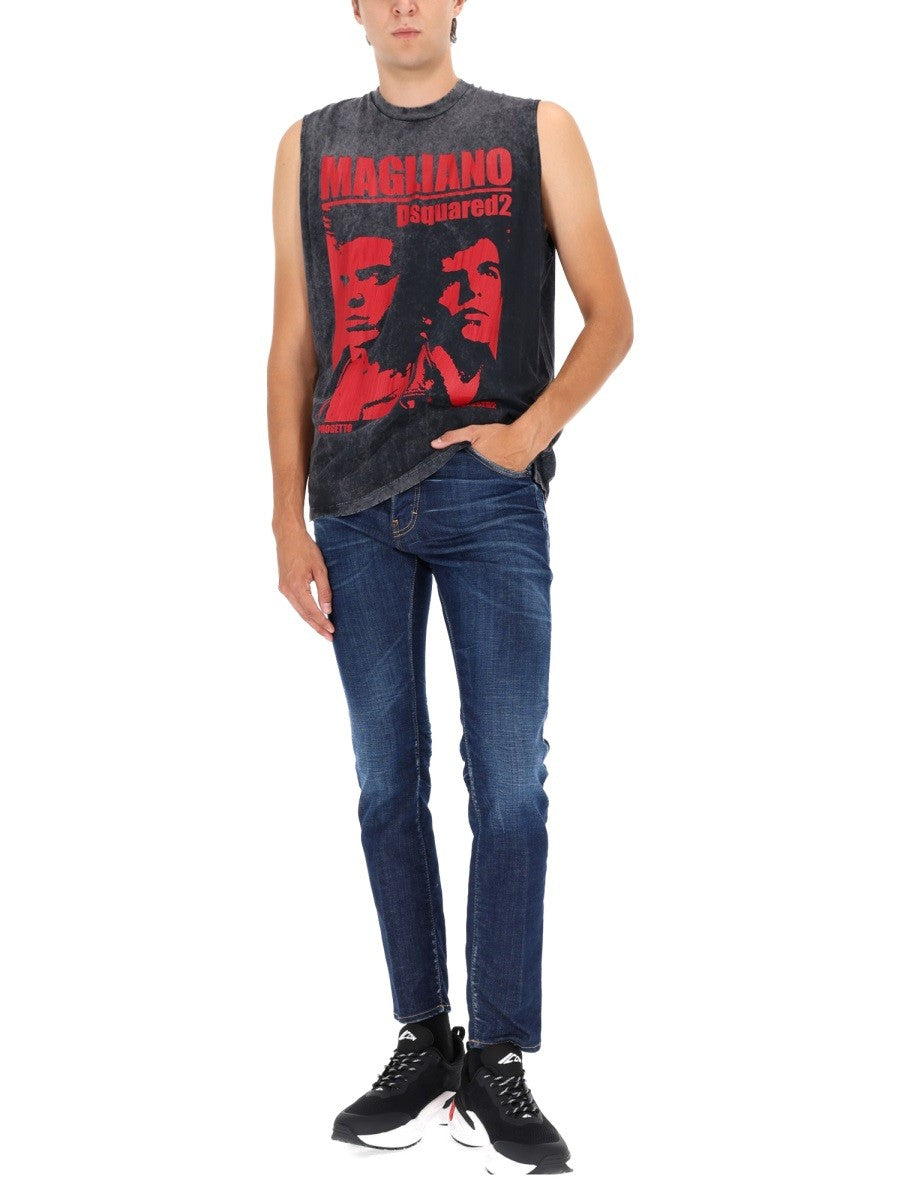 Dsquared2 x Magliano T-shirt – Grijs