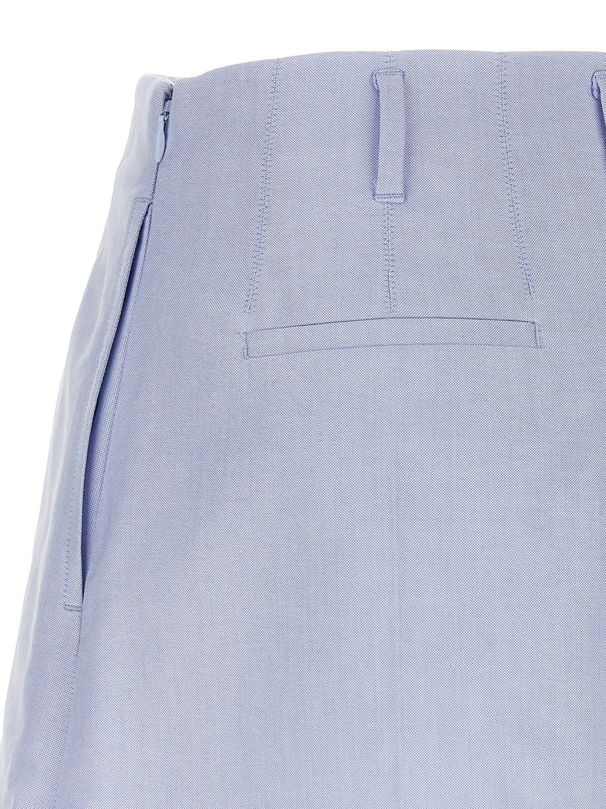 Givenchy Katoenen Short met geborduurd logo – Lichtblauw